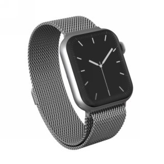 BURGA Metal Mesh Band - bransoleta do Apple Watch 38-42 mm (silver)