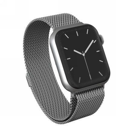 BURGA Metal Mesh Band - bransoleta do Apple Watch 38-42 mm (silver)