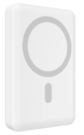 Mophie Battery Essential SNP+ powerstation 10K - magnetyczny powerbank kompatybilny z MagSafe 10000 mAh USB-C (white)