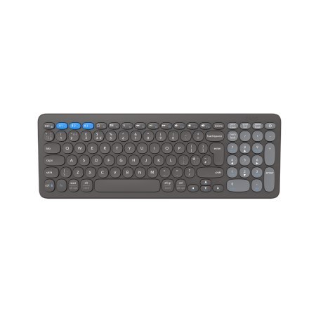 ZAGG Pro Keyboard 15 - klawiatura bluetooth do trzech urządzeń, ładowana bezprzewodowo (charcoal)