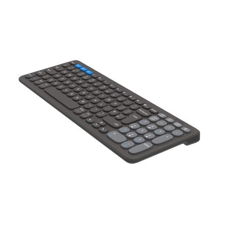 ZAGG Pro Keyboard 15 - klawiatura bluetooth do trzech urządzeń, ładowana bezprzewodowo (charcoal)