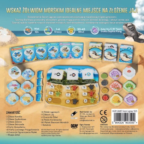 GRA SHALLOW SEA: SEZON LEGOWY - dodatek - OGRY GAMES