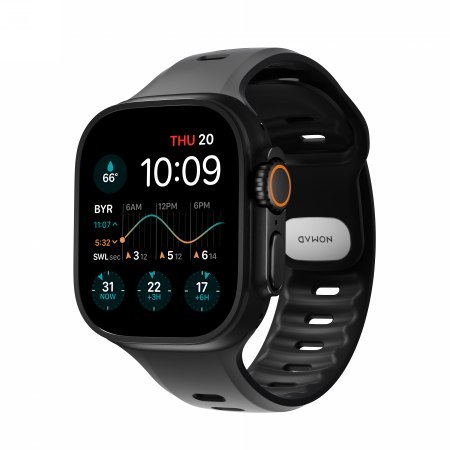 NOMAD Tempo Band - pasek do Apple Watch 49mm z FKM (black)