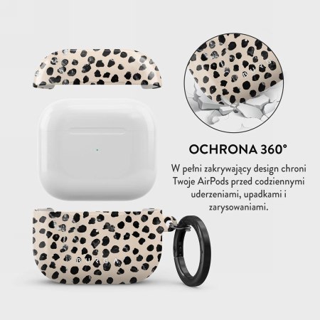 Burga - obudowa ochronna do AirPods 3 (Almond Latte)