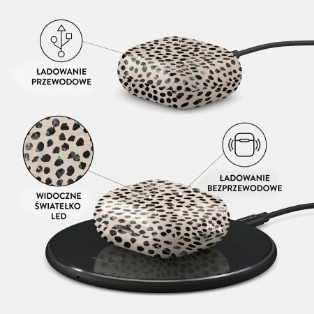 Burga - obudowa ochronna do AirPods 3 (Almond Latte)