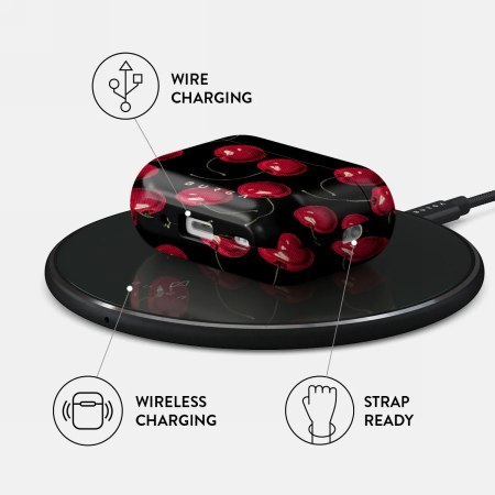 Burga - obudowa ochronna do AirPods Pro 2 (cherrybomb)