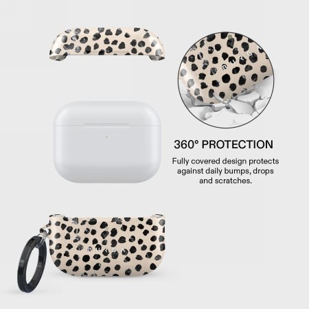 Burga - obudowa ochronna do AirPods Pro 3 (almond latte)