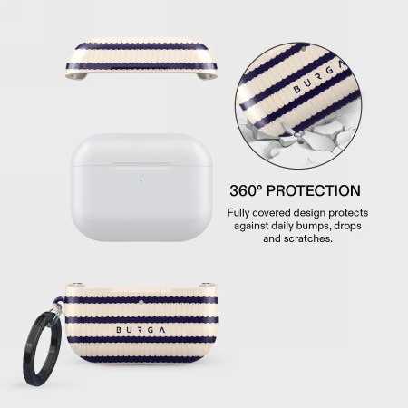 Burga - obudowa ochronna do AirPods Pro 3 (old money)