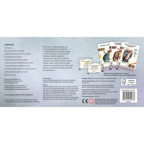 GRA PLANSZOWA NA SKRZYDŁACH SMOKÓW: SMOCZA AKADEMIA - dodatek REBEL