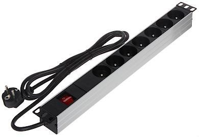 Listwa zasilająca 7 gniazd PD-7/RACK