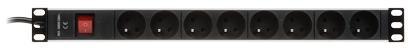 Listwa zasilająca 8 gniazd PD-8/RACK
