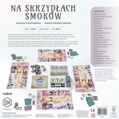 GRA PLANSZOWA NA SKRZYDŁACH SMOKÓW- podstawa