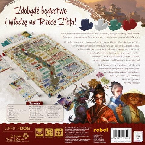 GRA RZEKA ZŁOTA - podstawa- REBEL