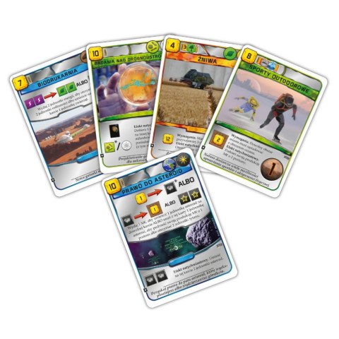 ZESTAW DODATKOWY #6 i #7 do TERRAFORMACJA MARSA (5 kart)