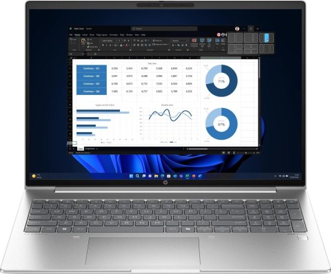 Laptop HP ProBook 465 G11 16 R5-7535U 16GB 512GB W11, ALU, Backlit, Pike Silver