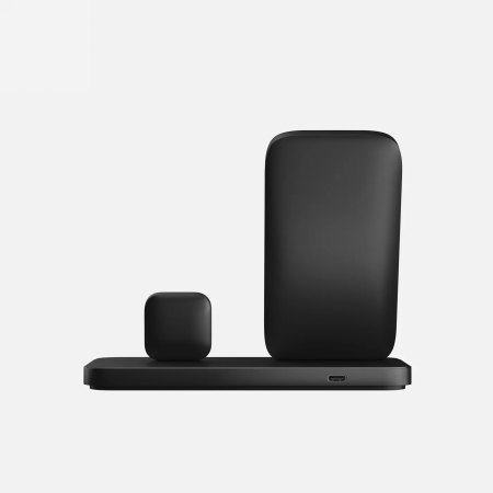 NOMAD Stand One Max - bezprzewodowa ładowarka Qi2, 25W do trzech urządzeń kompatybilna z MagSafe, 4 gen. (carbide)