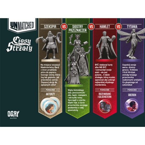 GRA UNMATCHED: STRZAŁY I CIOSY - OGRY GAMES