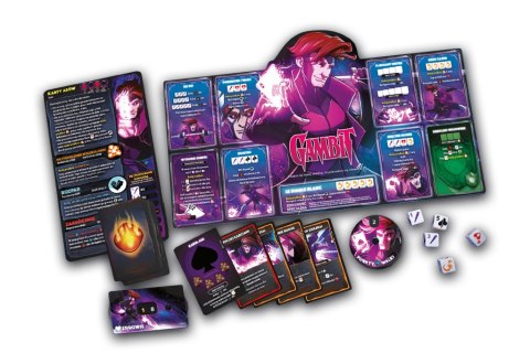 GRA MARVEL DICE THRONE : CYCLOPS, GAMBIT, JEAN GRAY, ROGUE- LUCKY DUCK GAMES