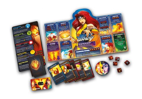 GRA MARVEL DICE THRONE : CYCLOPS, GAMBIT, JEAN GRAY, ROGUE- LUCKY DUCK GAMES