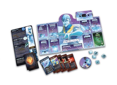 GRA MARVEL DICE THRONE : ICEMAN, PSYLOCKE, STORM, WOLVERINE - podstawa - LUCKY DUCK GAMES