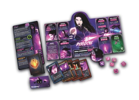 GRA MARVEL DICE THRONE : ICEMAN, PSYLOCKE, STORM, WOLVERINE - podstawa - LUCKY DUCK GAMES