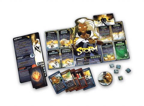 GRA MARVEL DICE THRONE : ICEMAN, PSYLOCKE, STORM, WOLVERINE - podstawa - LUCKY DUCK GAMES