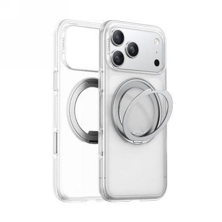 TORRAS Ostand R Fitness - etui do iPhone 17 Pro kompatybilne z MagSafe (clear)