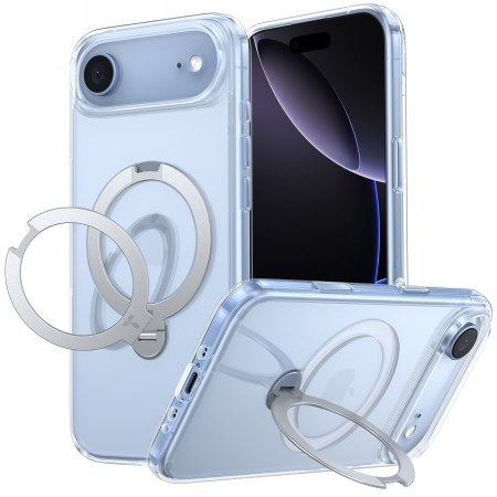 TORRAS Ostand Spin - etui do iPhone Air kompatybilne z MagSafe (clear)
