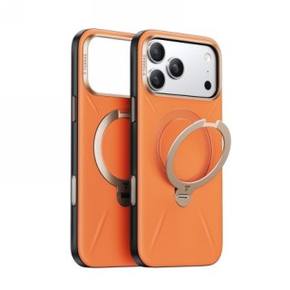 TORRAS QPro Leather - etui do iPhone 17 Pro kompatybilne z MagSafe (tarocco)