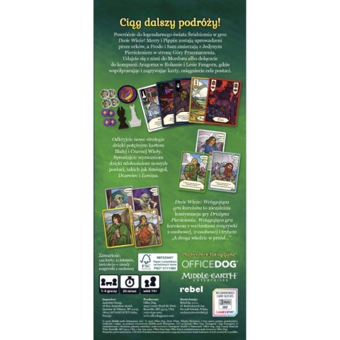 GRA WŁADCA PIERŚCIENI: DWIE WIEŻE: wciągająca gra karciana - REBEL