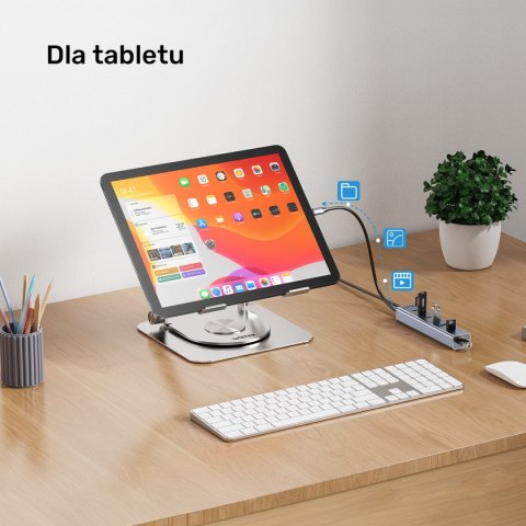 Unitek Aktywny Hub USB-C 3x USB-C 10Gbps 4x USB-A 5 Gbps z zasilaczem