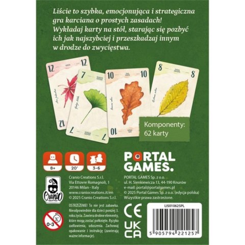 GRA LIŚCIE - podstawa - PORTAL GAMES