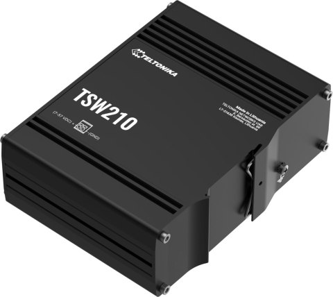 Teltonika TSW210 switch przemysłowy 8xGE 2xSFP PoE+ (TSW210000040) DIN