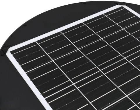 SOLARNA OPRAWA PARKOWA LED SOLUM 20W 2200LM 3000-4000K IP65 CZARNA