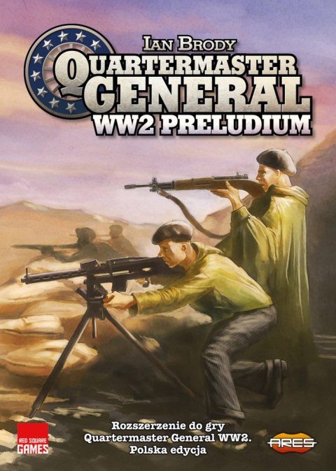 QUARTERMASTER GENERAL: WW2 PRELUDIUM dodatek (PL) - RED SQUARE