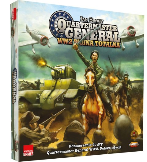 QUARTERMASTER GENERAL: WW2 WOJNA TOTALNA dodatek (PL) - RED SQUARE