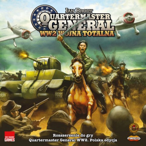 QUARTERMASTER GENERAL: WW2 WOJNA TOTALNA dodatek (PL) - RED SQUARE