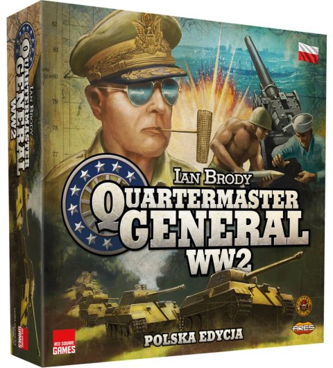 QUARTERMASTER GENERAL: WW2 podstawa (PL) - RED SQUARE