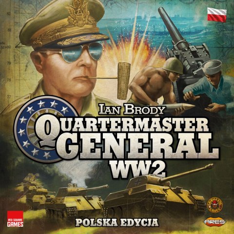 QUARTERMASTER GENERAL: WW2 podstawa (PL) - RED SQUARE