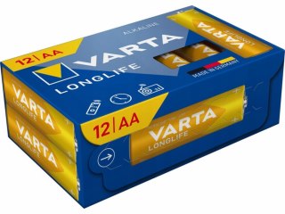 BATERIE ALKALICZNE VARTA R6 (AA) LONGLIFE 12szt NEW