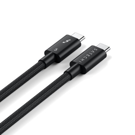 Satechi - kabel thunderbolt 5 USB-C - USB-C 1m (black)