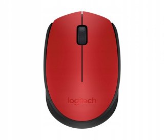 MYSZ LOGITECH NANO WIRELESS MOUSE M171 CZERWONA