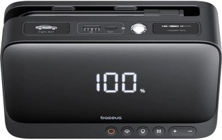 POWERBANK BOOSTER Baseus Super Energy Jump Starter BS-CH013 6000mAh 600A Z LATARKĄ I KOMPRESOREM