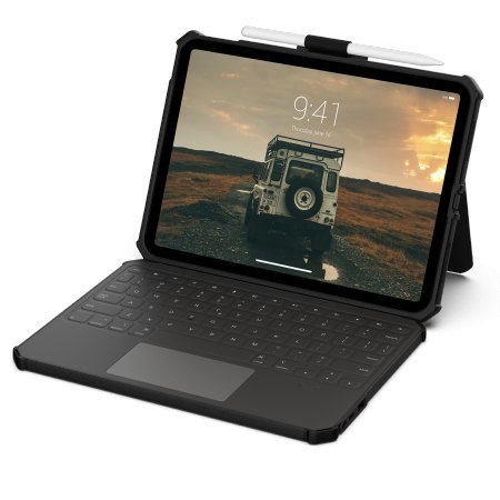 UAG USB-C Keyboard - obudowa ochronna z klawiaturą do iPad 10.9" 10 gen. / 11" (A16) z uchwytem do Apple Pencil (black/gray)