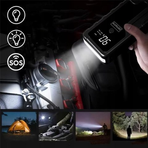 Booster Jump Starter 6400 mAh Powerbank Samochodowy Zenwire CY16