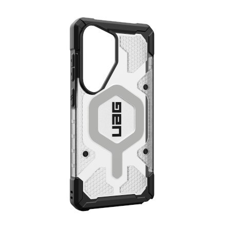 UAG Pathfinder Clear Magnet - etui z wbudowanym modułem magnetycznym do Samsung Galaxy S26 Ultra (ice/silver)
