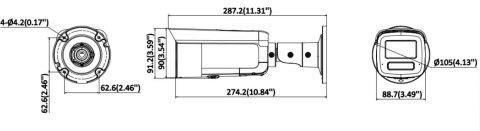 Kamera IP Hikvision DS-2CD2T166G3-IS2UY/SL(2.8mm)(eF)