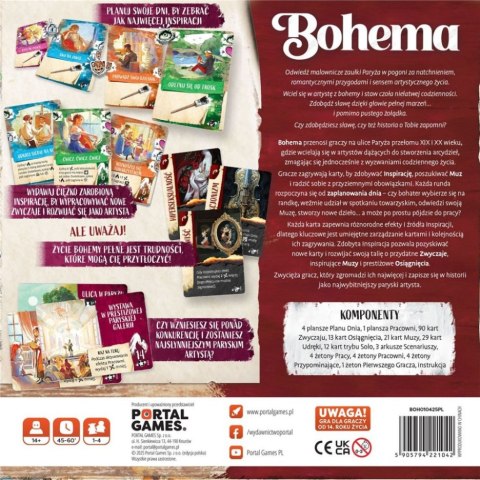 GRA BOHEMA - podstawa - PORTAL GAMES