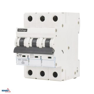 Wyłącznik nadprądowy 6KA 3P B 20A VDE SCHELINGER