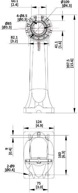 Uchwyt do kamer Hikvision DS-4604ZJ-PAAC